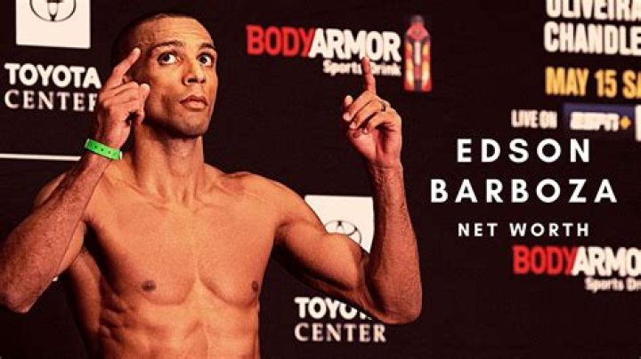 Edson Barboza - Net Worth, Age, Height, Birthday, Bio, Wiki!