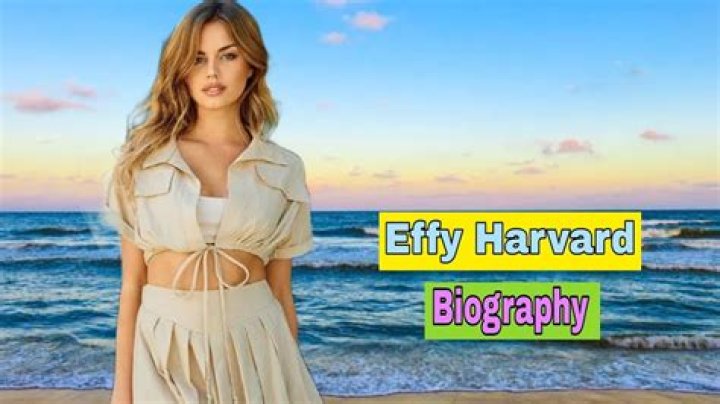 Effy Harvard - Net Worth, Age, Height, Birthday, Bio, Wiki!