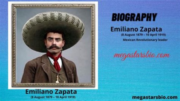 Emiliano Zapata - Net Worth, Age, Height, Birthday, Bio, Wiki!