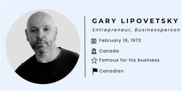 Gary Lipovetsky Net Worth, Age, Height, Bio, Birthday, Wiki!
