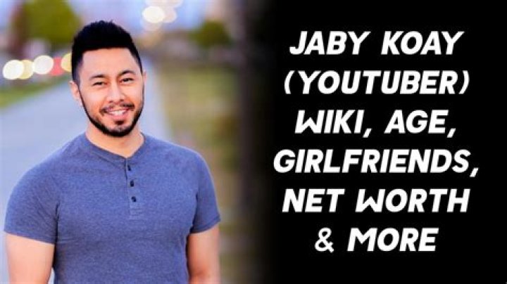 Jaby Koay - Net Worth, Age, Height, Birthday, Bio, Wiki!