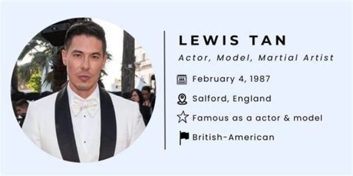 Lewis Tan Net Worth, Age, Height, Bio, Birthday, Wiki!