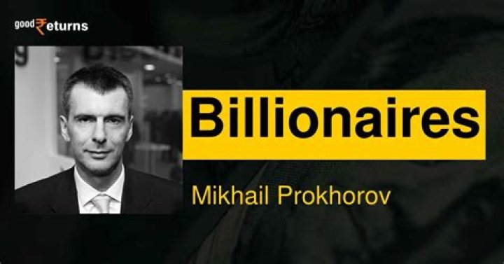 Mikhail Prokhorov - Net Worth, Age, Height, Birthday, Bio, Wiki!