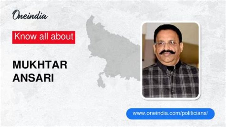 Mukhtar Ansari Net Worth, Age, Height, Bio, Birthday, Wiki!