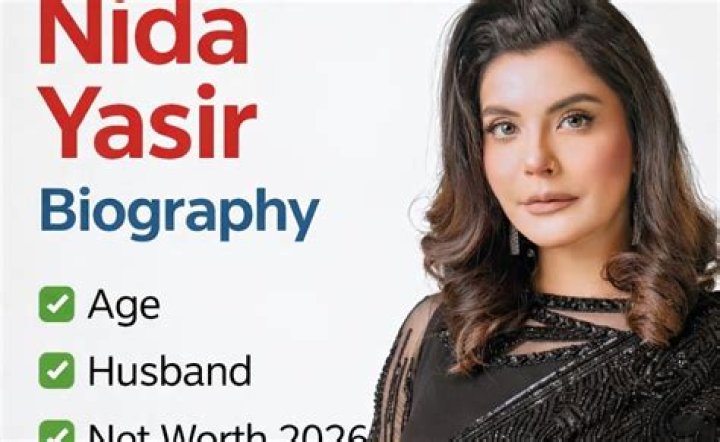 Nida Yasir - Net Worth, Age, Height, Birthday, Bio, Wiki!