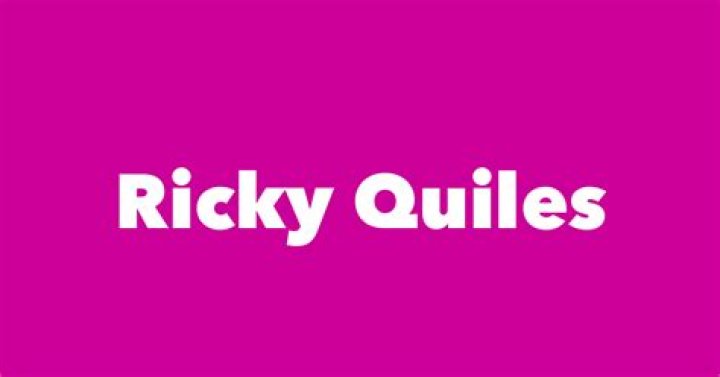 Ricky Quiles - Net Worth, Age, Height, Birthday, Bio, Wiki!
