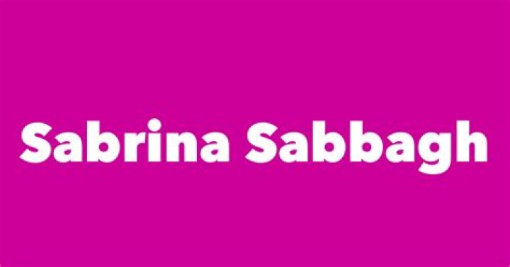 Sabrina Sabbagh Net Worth 2024, Age, Height, Bio, Birthday, Wiki!